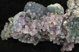 Grape Agate From Indonesia - Dark and Light Purple #38206-2
